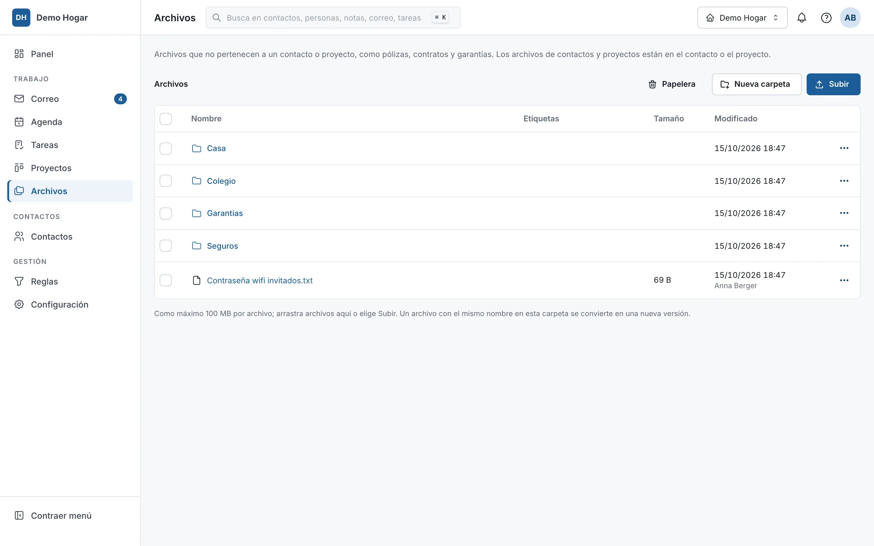 Archivos – Hogar